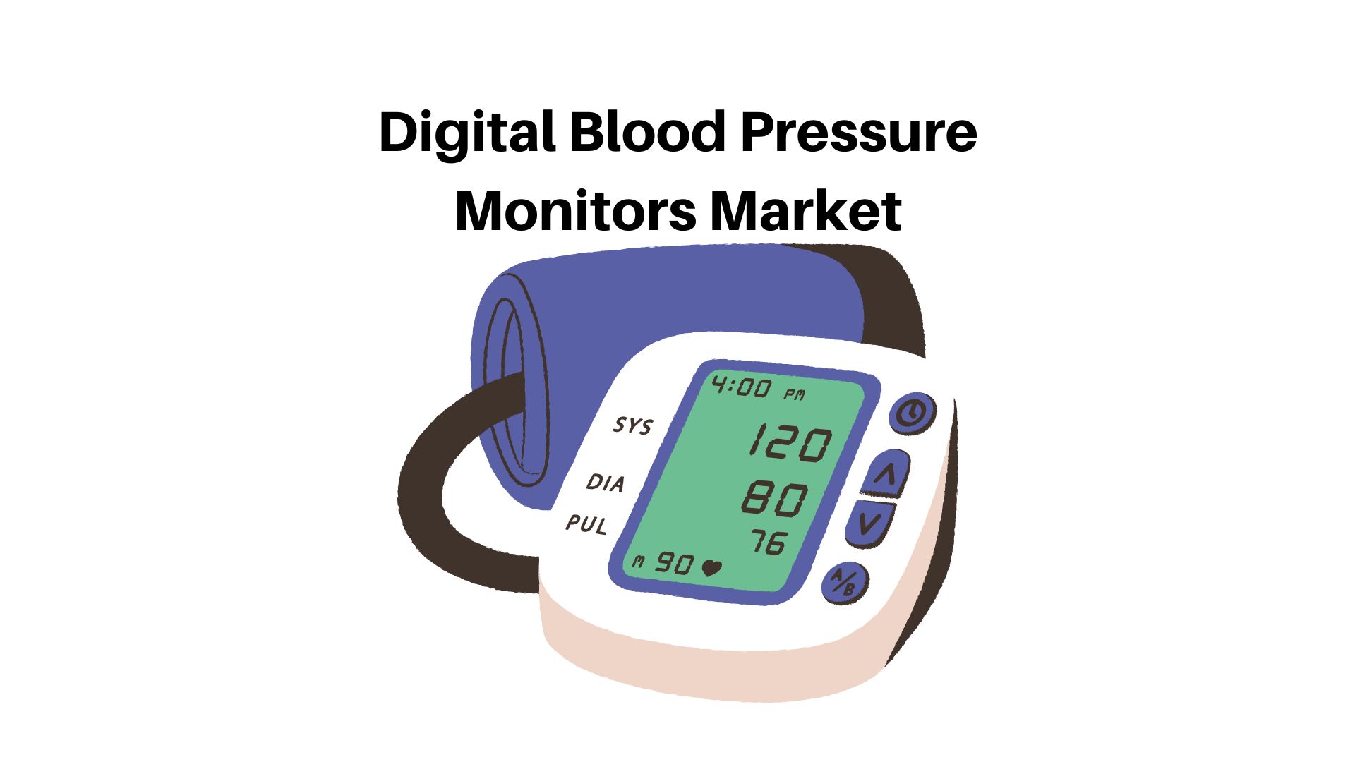Digital Blood Pressure Monitors Market [USD  Bn by 2033]