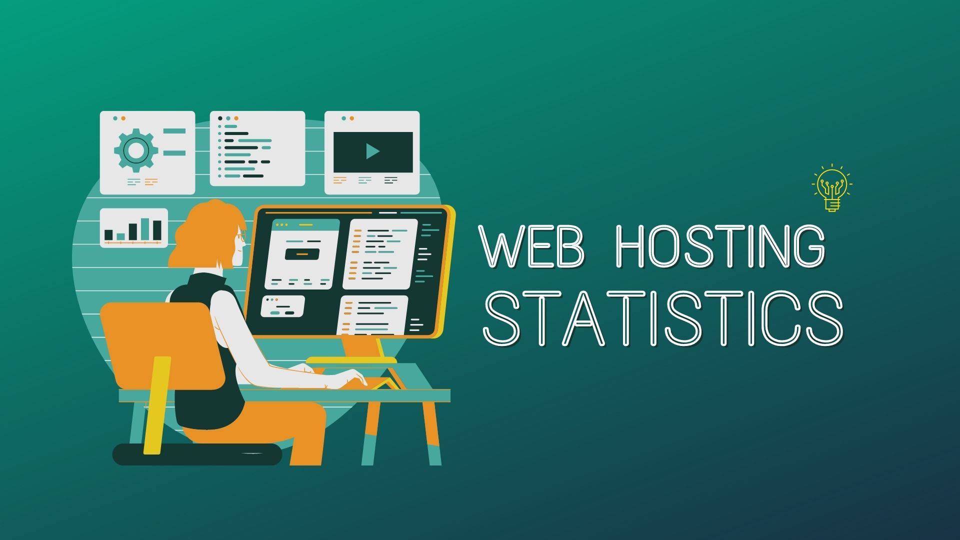 Web Hosting Statistics By User Behaviour, Leading Domains, Region, Country, Hosting Market Share, Most Clients Worldwide