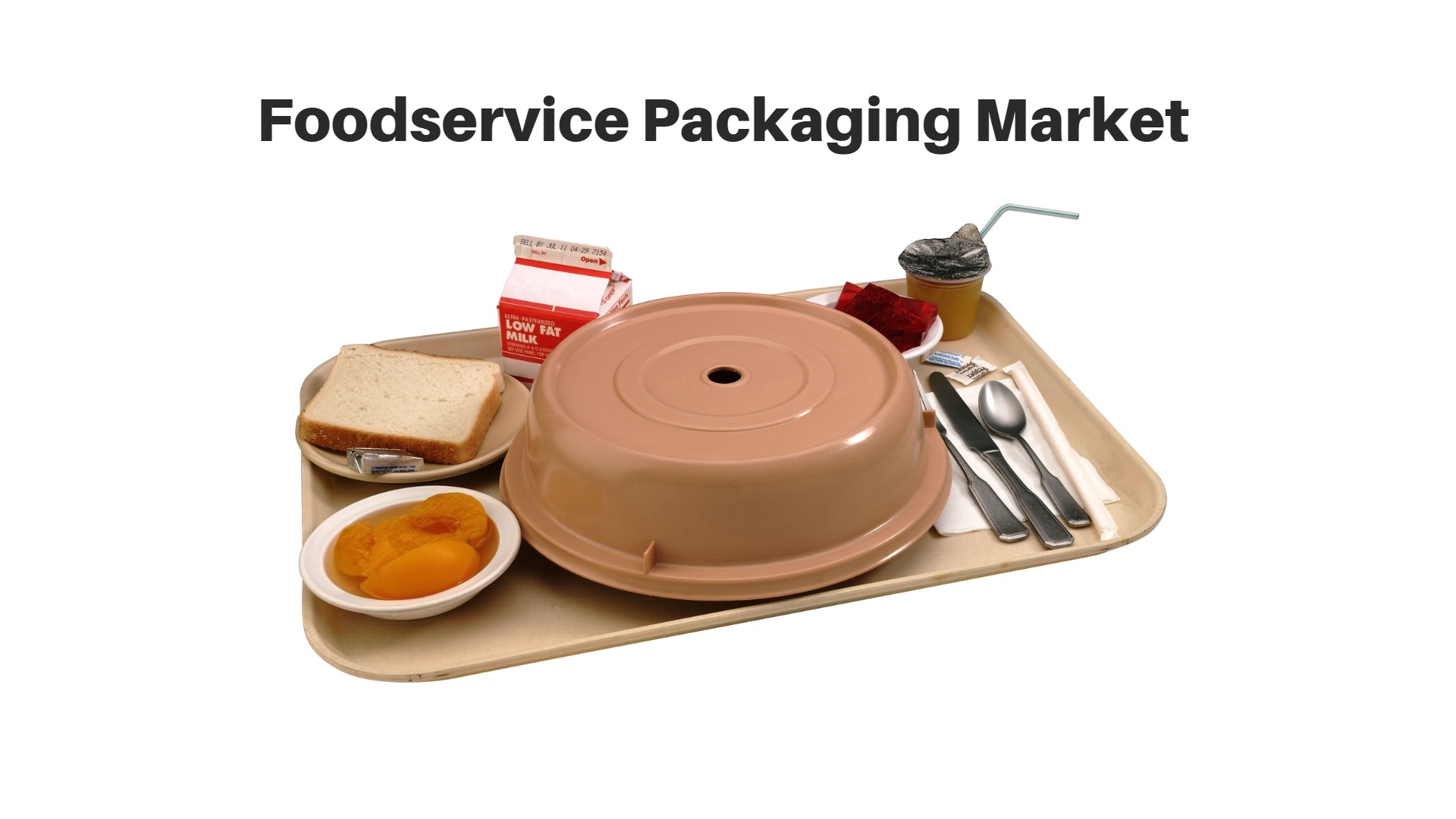 Foodservice Packaging Market is current value of USD 124.8 Bn in 2023, growth rate (CAGR) of 4.54%