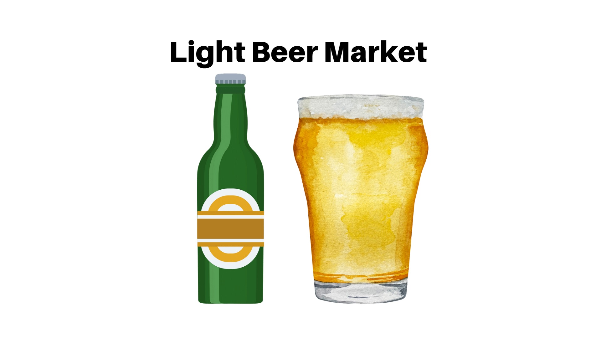 Light Beer Market to Reach USD 386.9 billion by 2032 | CAGR of 2.5%