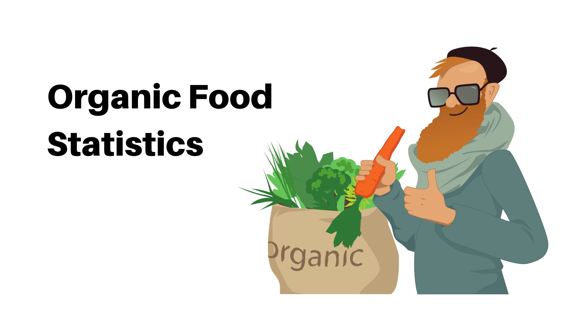Organic Food Statistics – By Market Value, Demographics, Products and The Time of Eating
