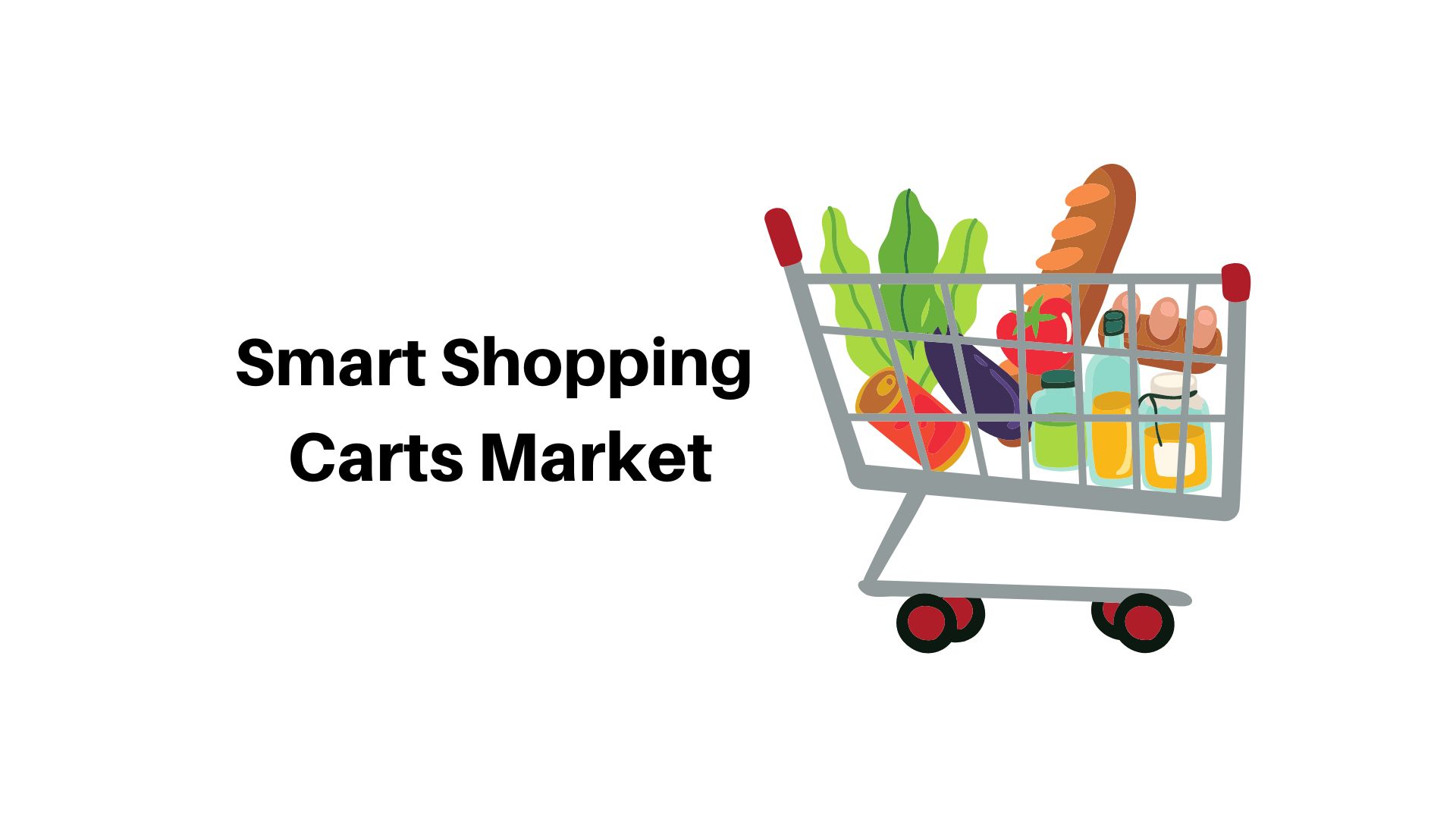 Smart Shopping Carts Market Expected To Reach CAGR Value Of Over 12.8% By 2032