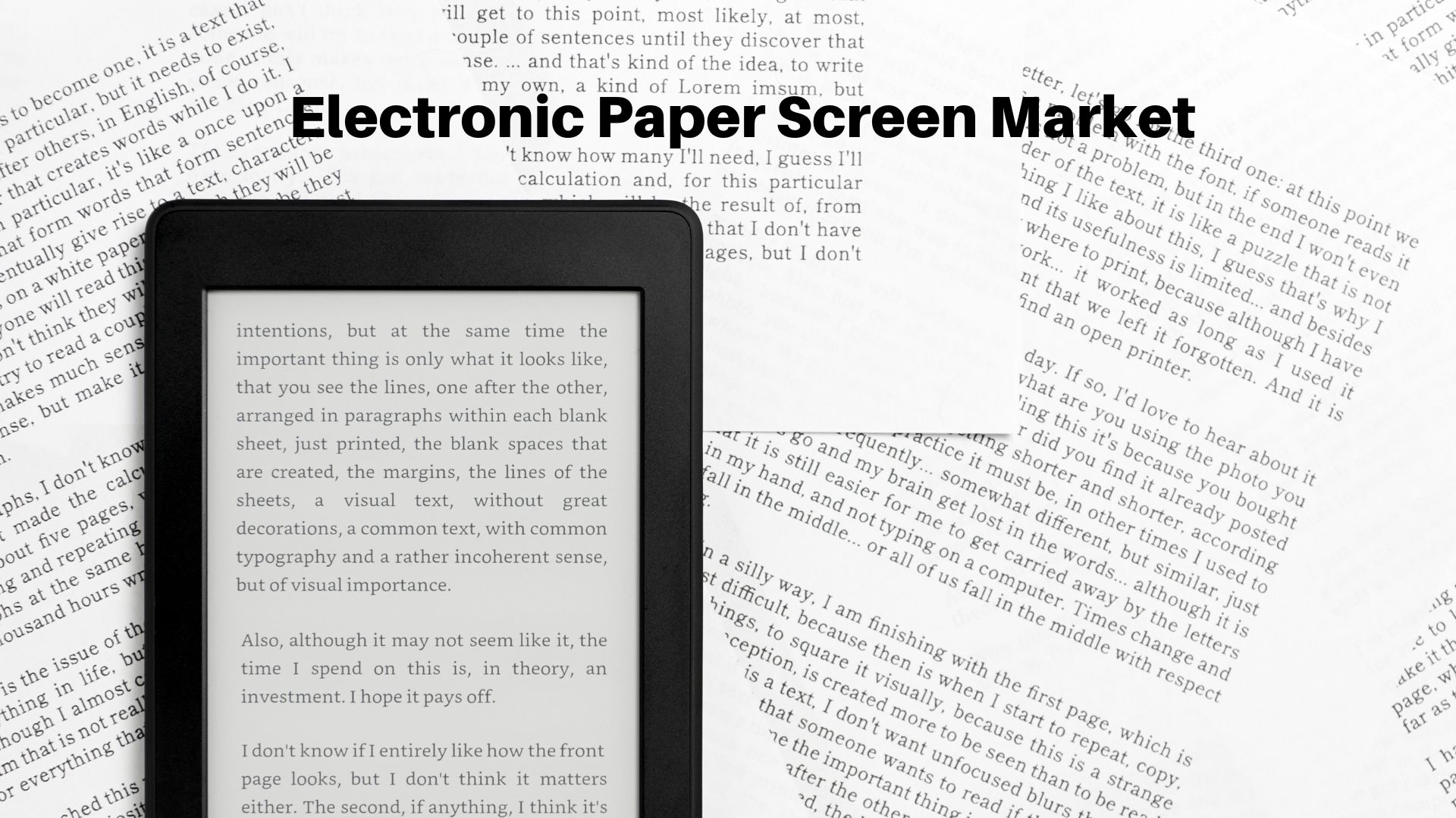 Global Electronic Paper Screen Market Size is expected to increase from USD 3.46 billion in 2022 to USD 5.58 billion by 2032