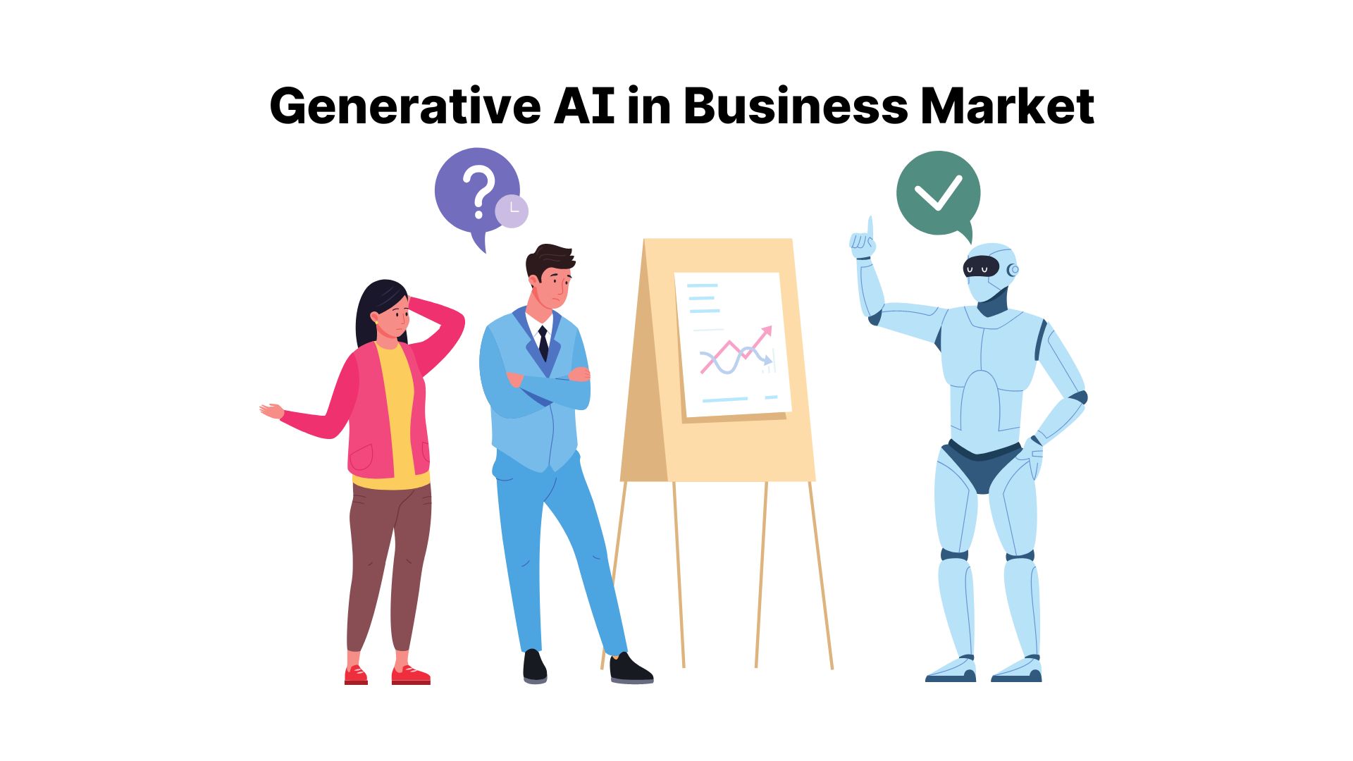 Generative AI in Business Market Size is projected to grow at a CAGR of over 33.5%