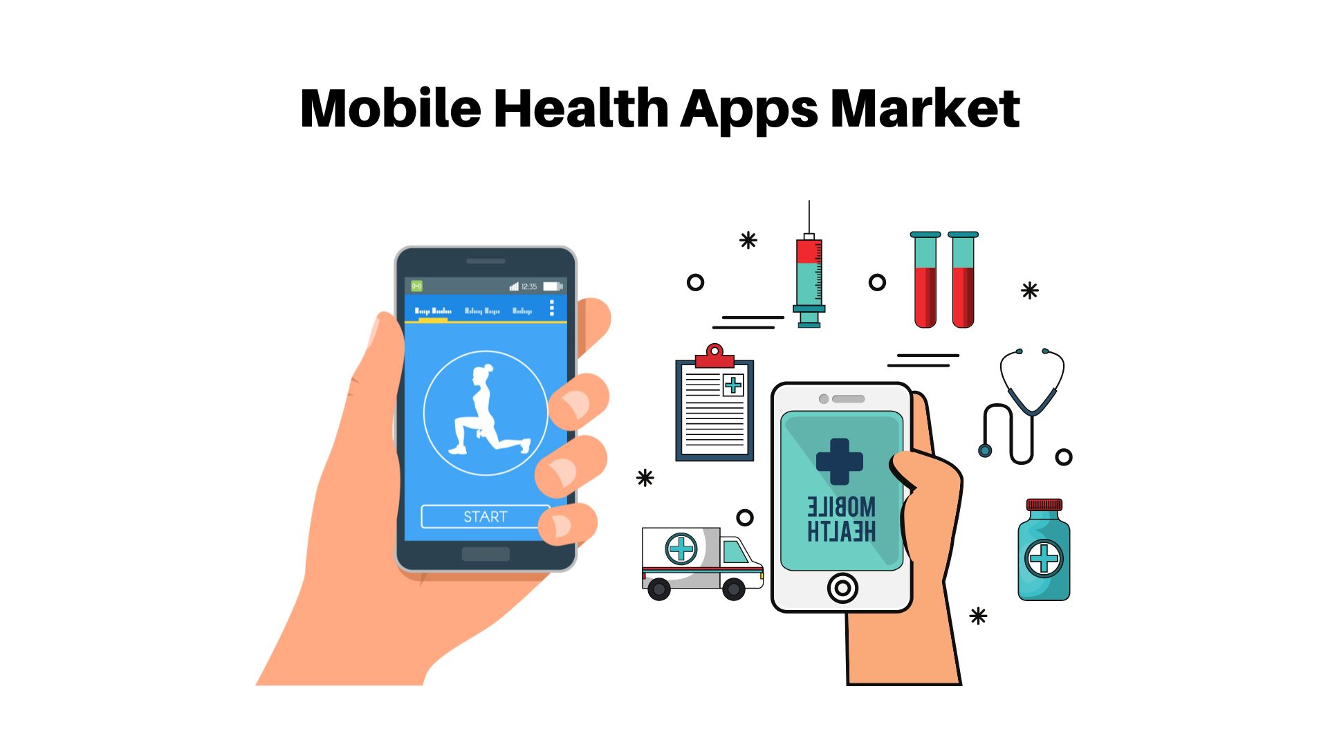 Global Mobile Health Apps Market Projected To Reach USD 360.30 Bn By 2033, at a CAGR Of 18.1%