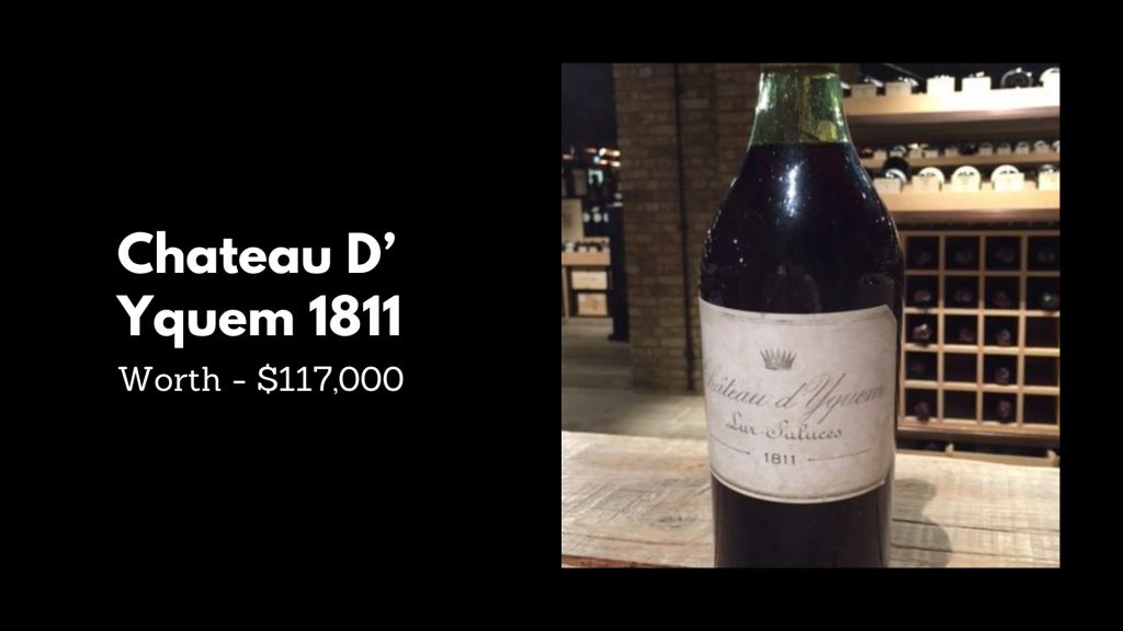 Chateau D’ Yquem 1811