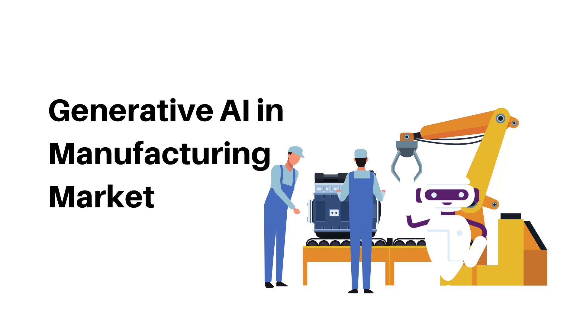 Generative AI in Manufacturing Market Surpass USD 6,398.8 Mn by 2032