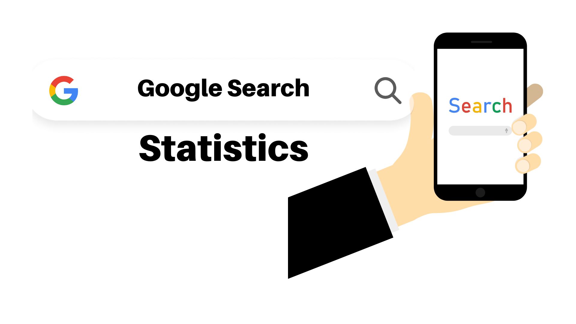 Google Search Statistics By Share, Country and Most Search