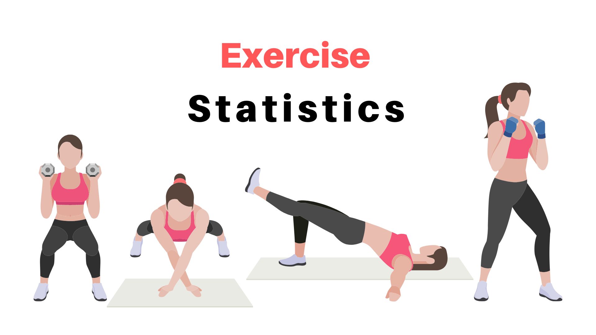 Exercise Statistics By Country, Type, Benefits, Demographic and Country