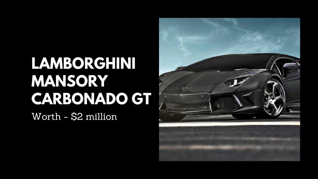 LAMBORGHINI MANSORY CARBONADO GT -10th position