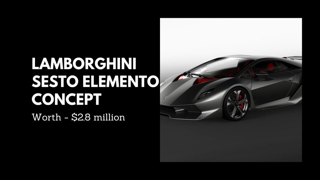 LAMBORGHINI SESTO ELEMENTO CONCEPT - At 7th Position