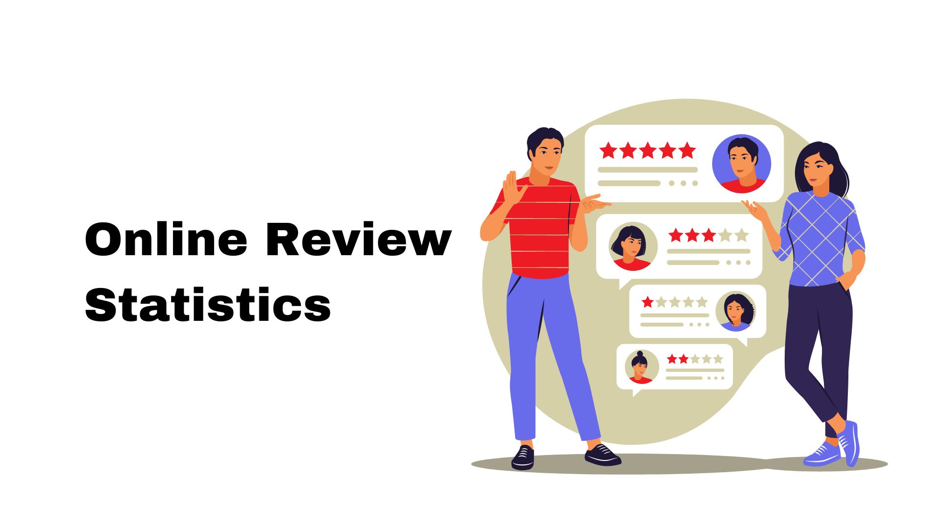 Online Review Statistics By Users, Age and Facts