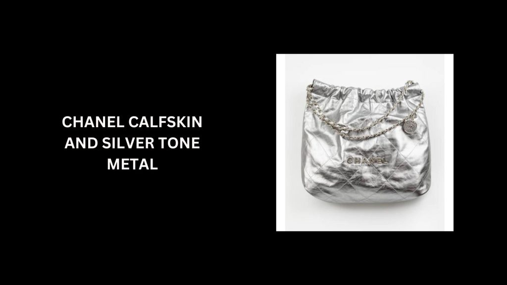 Chanel Calfskin and Silver Tone Metal - (Worth $4,500)