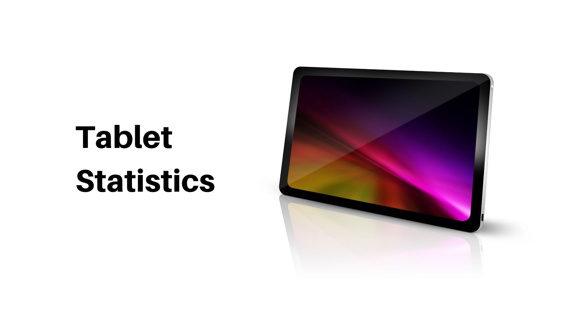 Tablet Statistics By Various Brand’s Market Share, Demographic, Region, Operating System and Year-Over-Year growth