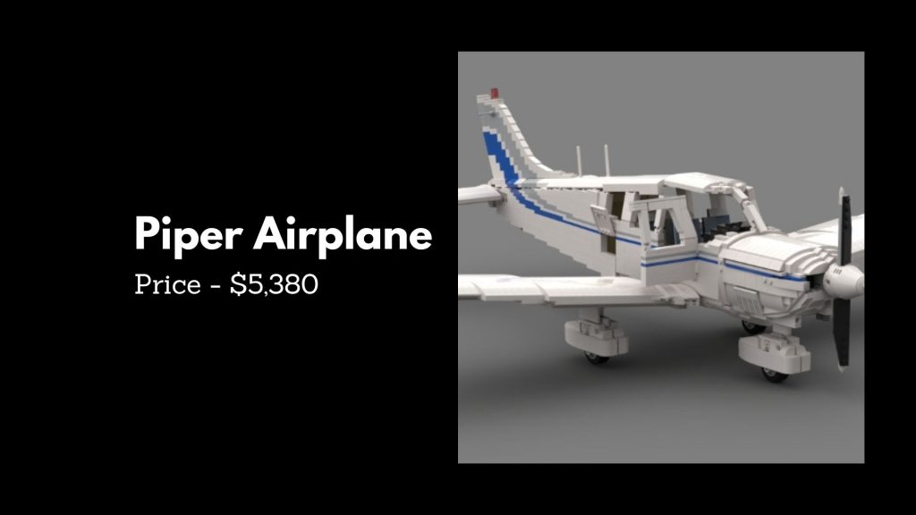 Piper Airplane - 3rd Most Expensive Lego Sets in the World
