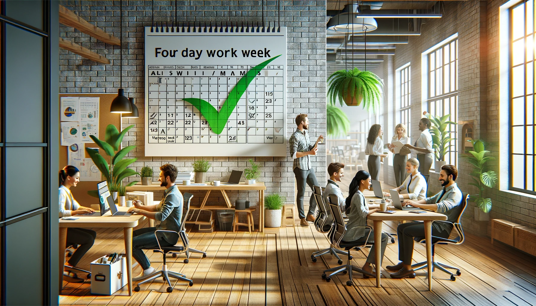 Four Day Work Week Statistics 2024 By Benefits, Sacrifices and Demographics
